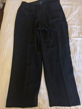 J. Crew Women’s Black Dress Trousers - Straight Leg